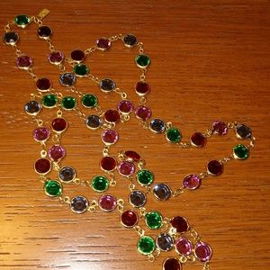 Multi colored necklace